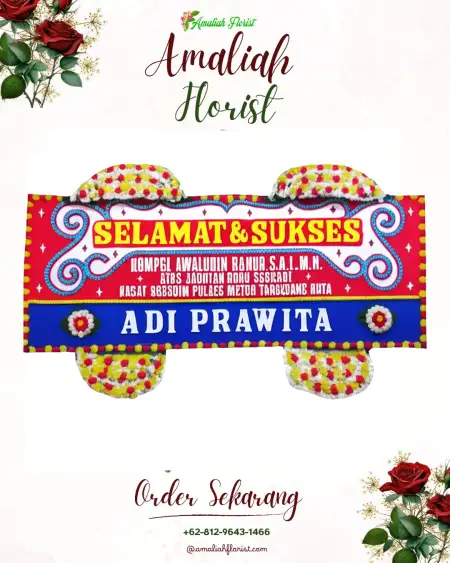 Papan Bunga Ucapan Selamat Citaman